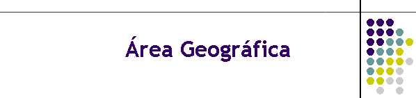 �rea Geogr�fica
