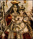 Click to see a scan of a 17th century devotional picture of the Virgin of Kevelaer