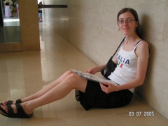 Maria im Louvre