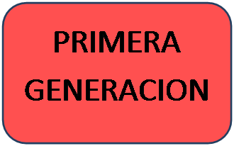 Rect�ngulo redondeado: PRIMERA GENERACION