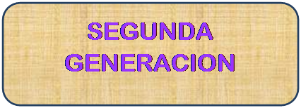 Rect�ngulo redondeado: SEGUNDA GENERACION