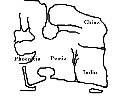Map of Ancient Asia