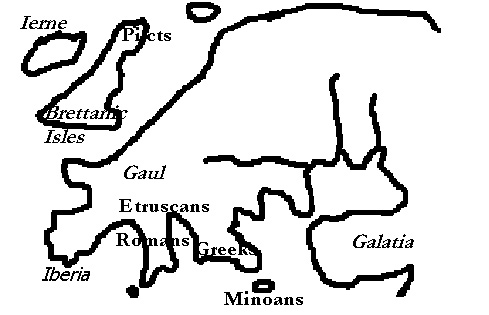 Map of Europa