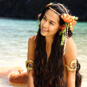 Marian Rivera FHM Philippines Picture in the main page. It is a photo taken from her latest show Dyesebel.