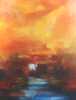 "Atardecer en Tibet", �leo, ver ampliaci�n