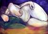 "Desnudo 1", Oleo, ver ampliaci�n.