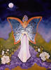 "El Hada de las Lilas", Oleo, ver ampliaci�n.