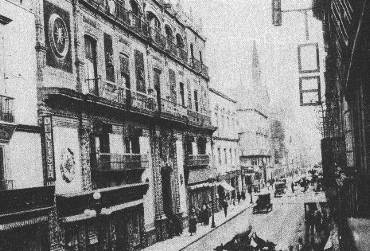 La Ave. Madero en 1930