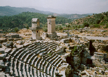 Teatro romano en Xantos