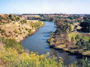 Maribyrnong River viewed from Lily Street park