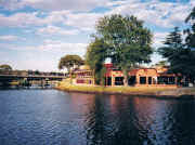 Anglers Tavern and Maribyrnong Road bridge, Maribyrnong