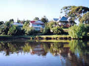 Houses, Maribyrnong River Ascot Vale