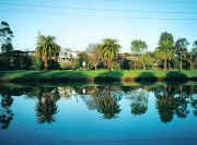 Houses on west bank of Maribyrnong River, Maribyrnong