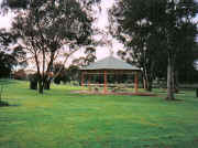 Rotunda, picnic area, Riverside Park Essendon
