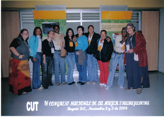 With Banana Planation Workers