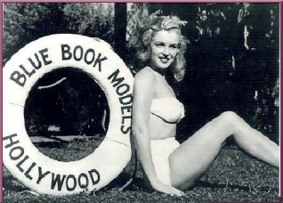 Norma Jeane advertises the Model Agency