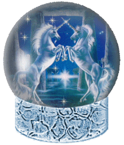 Parry riposte! ;) Sparkly snowglobe.