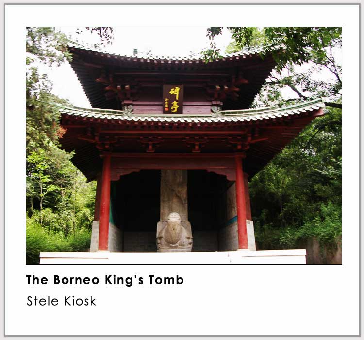 Borneo king's tomb