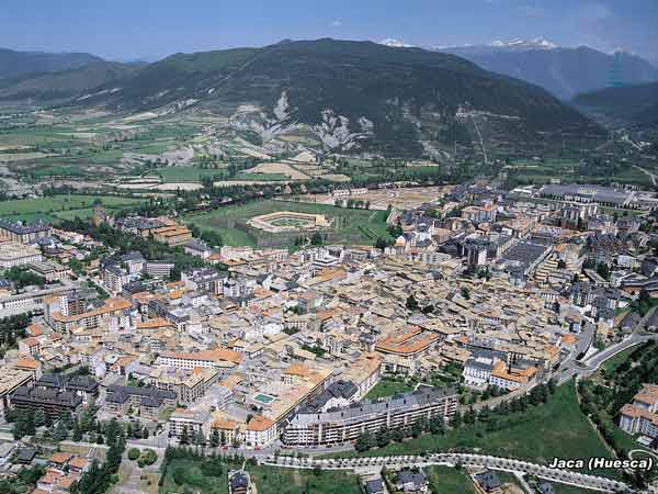 Vista general de Jaca