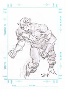 Captain America - Marie Severin