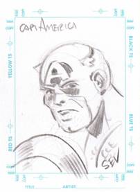 Marie Severin - Captain America