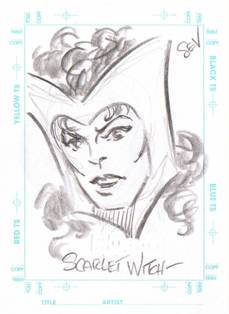 Marie Severin - Scarlet Witch