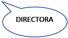 Llamada ovalada: DIRECTORA