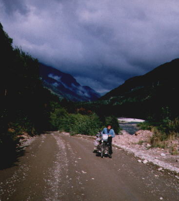 Bergauf