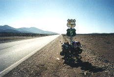 Rast auf der Panamericana