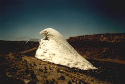 Eisberge am Wegesrand