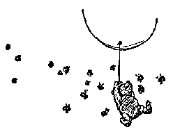 Pooh and balloon