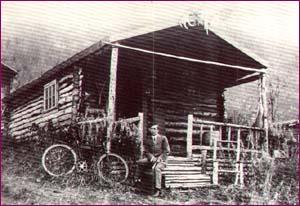 Robert Service Cabin in Dawson City