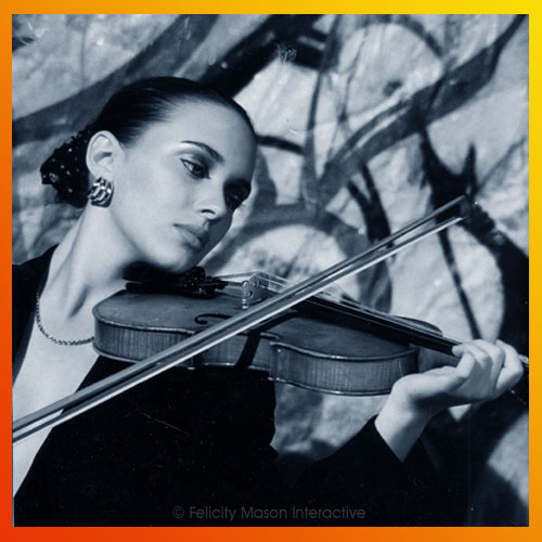 She likes fiddling.