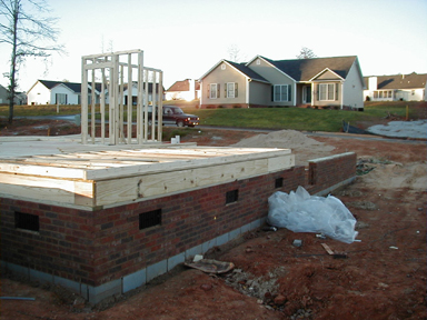 This is the master bedroom side