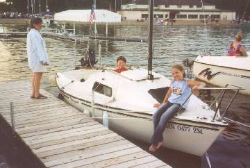 The crew: Rebecca, Killian and Matt.