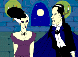 halloween greeting card