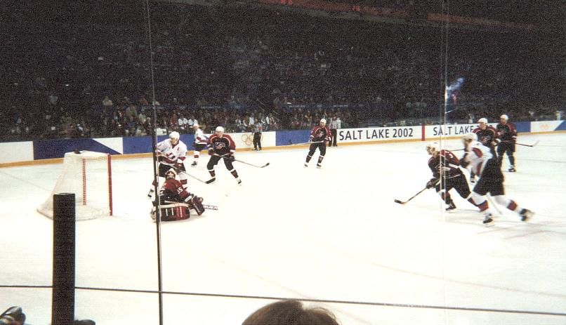 The gold medal match-up . . . Canada vs. USA.