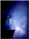 A thunderstorm in Maine
