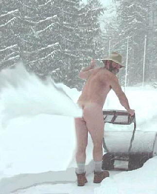Funny Snowblower