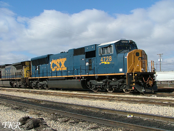 CSX SD70MAC