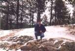 Mark in the Black Hills of South Dakota, October, 1995.