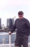 Mark on the boat in San Diego bay