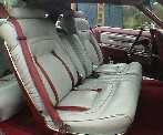 Dark Red and Dove Grey Leather with Vinyl (42 kb)
