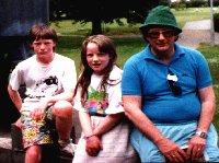 me, bec, dad