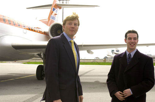Prince Willem Alexander of the Netherlands, but where is Maxima?