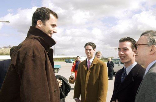 Prince Felipe of Spain