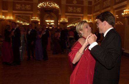 Constantijn and Laurentien dancing