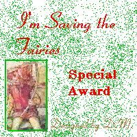 Thank you for the lovely award in the SOTM competition!