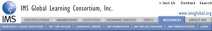 IMS Resources header