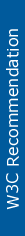 logo de Rec. del W3C